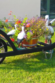 Количка за цветя