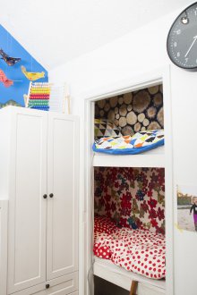 Проектирайте ниша в стената на детската стая