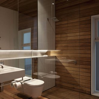 Ниша декорация с LED лента