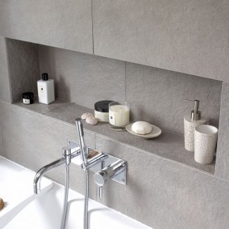 Ниша декорация с плочки