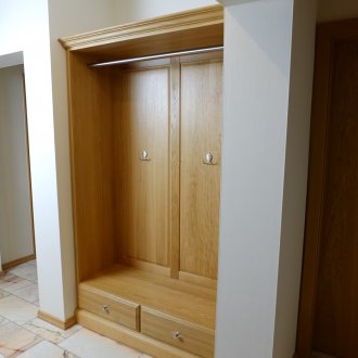 Ниша декорация в интериора на коридора