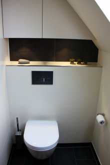 Ниша дизайн в тоалетната