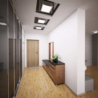 Преграда за гипсокартон в коридора