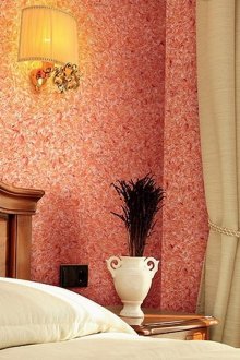 Течен тапет в спалнята