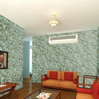 Течен тапет в интериора