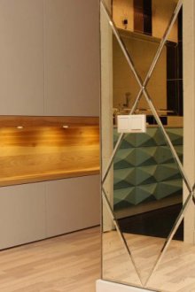 Гардероб в коридора с ниша