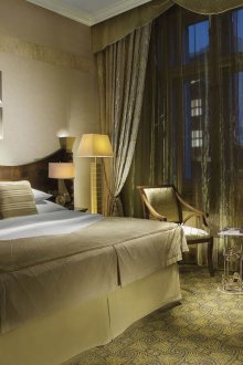 Дизайнерска спалня 18 кв.м в стила на арт деко