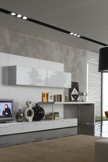 Модерен интериор на всекидневната