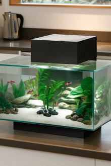 Декор за малък аквариум