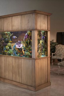 Направи си аквариум с дървена рамка