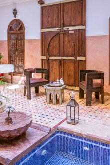 Orientalischer Stil im Innenraum