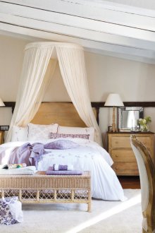 Подреждане на мебели във френската спалня