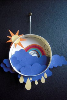 Панелна декоративна хартия обемна