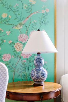Тюркоазен тапет в китайски стил