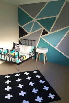 Тюркоазени скандинавски тапети