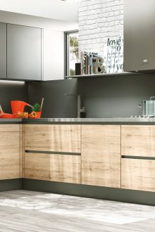 Осветление на кухненския модул с LED лента