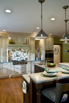 Кухня таван светлина