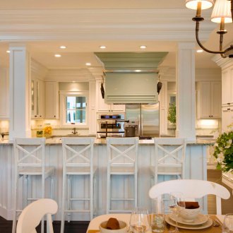 Осветление за кухня за трапезария