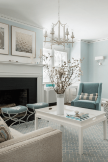 Дневна с цвят Тифани