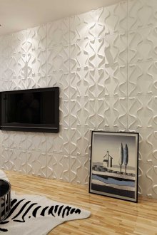 Декор от стиропор в хола