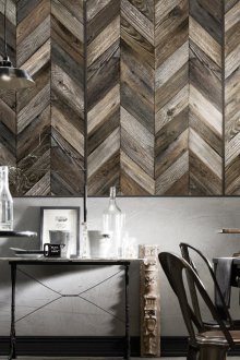 나무 아래 입체 벽지