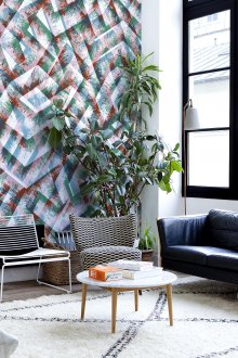 입체 현대 벽지