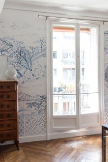 패턴이 있는 입체 벽지