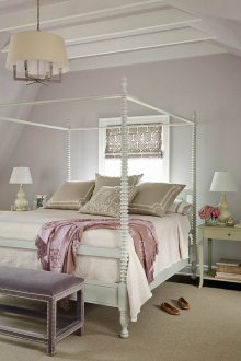 Kanopi atas reka bentuk katil