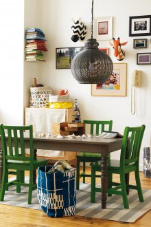 Съхранение на играчки в интериора