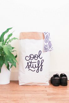 Съхранение на играчки в торба