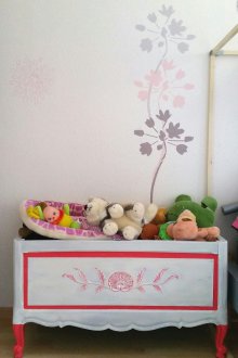 Съхранение на играчки в шкаф