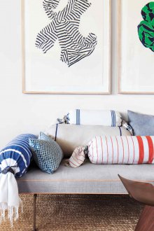 Възглавница от ленено бельо