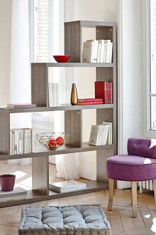 Сив рафт за всекидневна