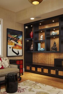 Рафтове за хол в ориенталски стил