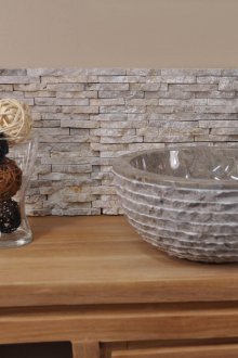 Стенна декорация с декоративен малък камък