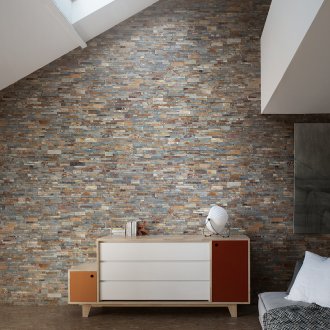 Стенна декорация с декоративен камък