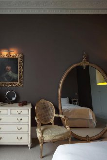 Комбинацията от кафяво в интериора на Прованс