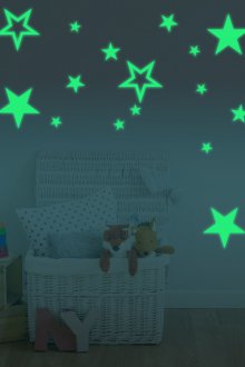 Светещи тапети в интериора