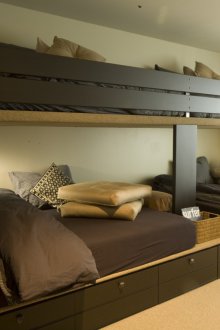 Design Kindergarten für drei Kinder Wenge