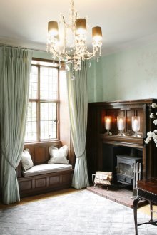 Покривки в английския интериор