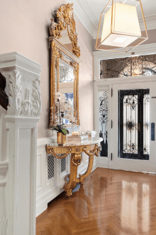 Гланцови вътрешни корнизи