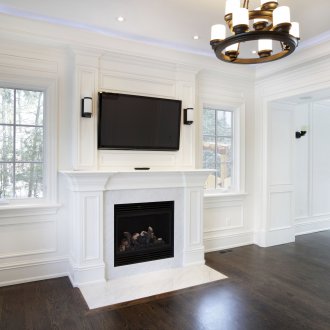 Пластмасови корнизи в интериора