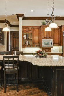 Дизайн на кухня 20 кв.м в английски стил