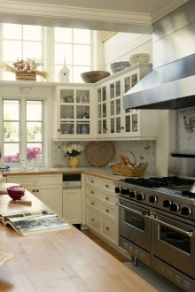 Дизайн на кухня 20 кв.м селски