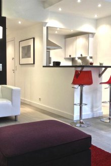 Дизайн на кухня 20 кв.м в апартамента