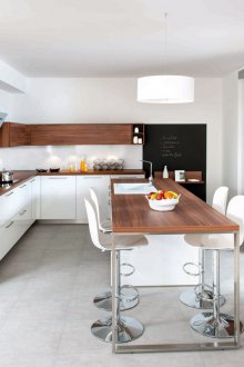 Дизайн на кухня 20 кв.м Art Nouveau