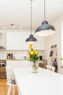 Дизайн на кухня 20 кв.м скандинавски