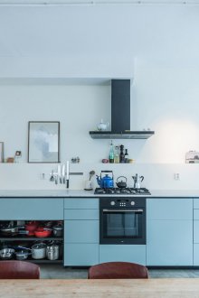 Синя кухня директна