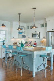 Tiffany Blue Kitchen