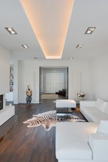 LED таван в интериора